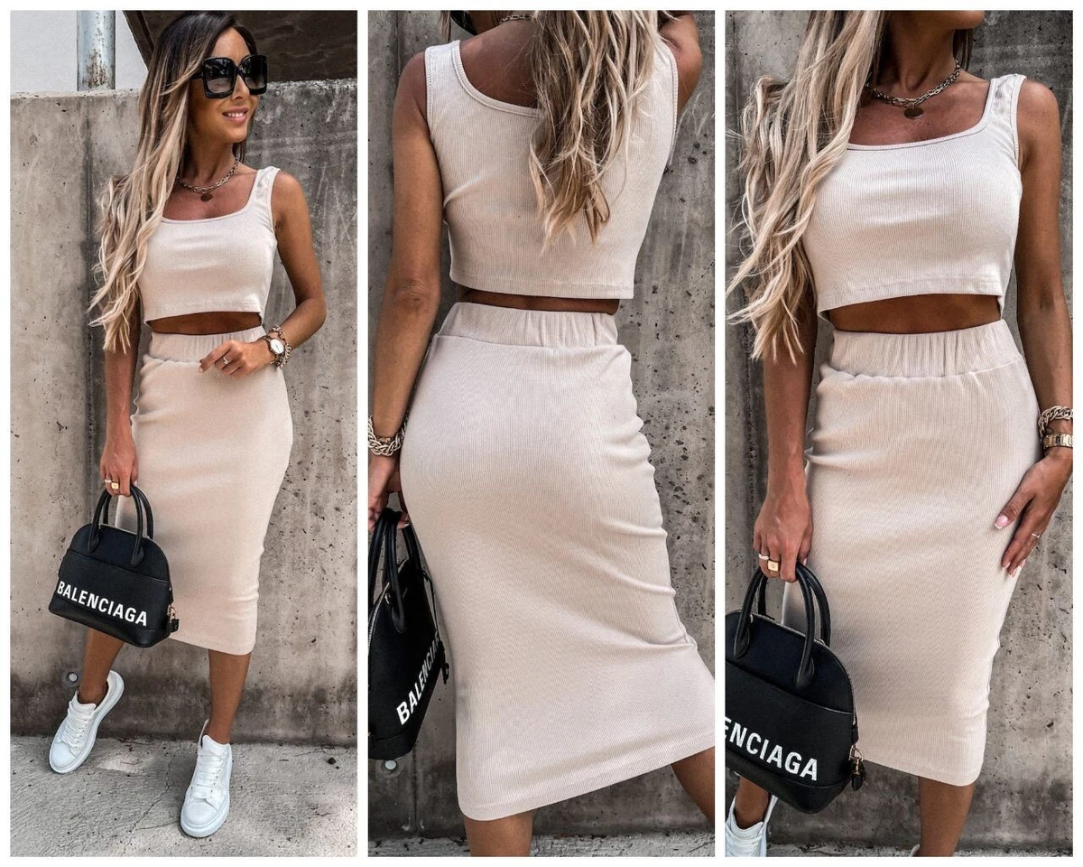 Completo gonna shop e top