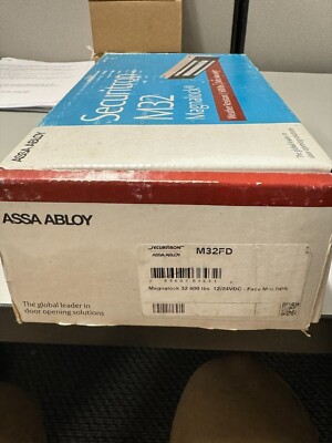 Serrure Magnétique Securitron ASSA ABLOY M32BD - 12/24VDC, Force 600 Lbs, Neuf