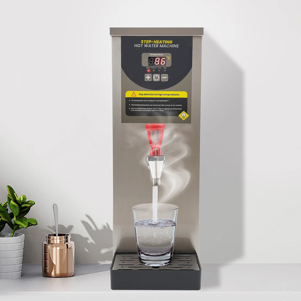 8L Electric Water Boiler Commercial Hot Water Dispenser Water Boiling Machine US - Image 3 of 4