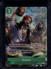 Shanks (Alternate Art) R The Azure Sea's Seven OP14-027 NM