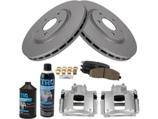 For 2012 Ram C/V Brake Pad Rotor and Caliper Set Front 96821BZCT Brake Rotor