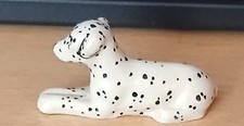 SMALL MIRANDA C SMITH POTTERY DALMATIAN MODEL ORNAMENT