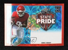 2023 Leaf Metal Pre-Production Proof Red Kaleidoscope Unsigned 1/1 Eric Gray 4z8