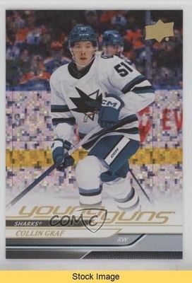 2024 Series 1 Young Guns Speckled Rainbow Foil Collin Graf Rookie RC READ 0k0d