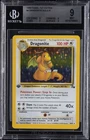 1999 POKEMON FOSSIL 1ST ED #4 DRAGONITE-HOLO BGS 9