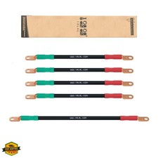 Golf Cart Battery Cables 4 Gauge for 36v  48v EZGO TXT 1994-UP, AC/DC Wire G...