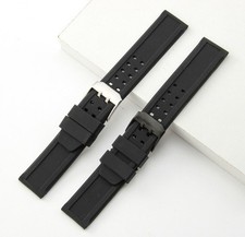Waterproof Silicone Watch Straps Mens Band 20mm 23mm for Luminox 3051 8800 3080