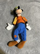 Disney Goofy Plush Toy M 14-24in Stuffed Animal Soft Doll Used Good Condition