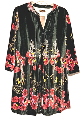 velvet button up dress SEMATOMALA Women's Collared Down Shirt Puff Long Sleeve Casual Loose Tunic Top Pleated Party Mini Dresses TE-S Blue at Amazon Women's Clothing store Model is 510 and wearing size XS Velvet Button Front Shirt/Dress