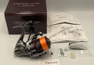 Shimano 16 Stradic CI4+ C2500S Spinning Reel W/Box Gear Ratio 5.0:1 Excellent+++