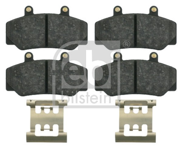 Febi Bilstein Bremsbelagsatz Scheibenbremse 16211 FüR 740 Volvo 945 744 940 760-image