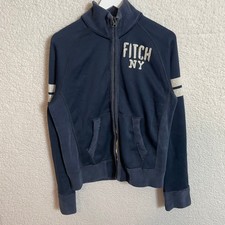 Y2K Abercrombie & Fitch Zip Up Muscle Sweater...