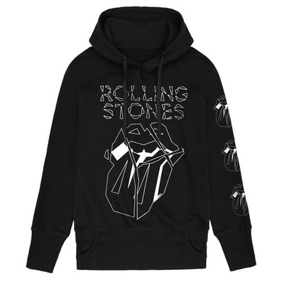 The Rolling Stones Kapuzenpullover Damen Hackney Diamonds Marker Shards schwarz