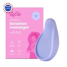 Warming Lactation Massager 3-in-1 Adjustable Heat  Vibration LaVie Nursing