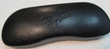 Ray Ban Hard Clamshell Leather Feel Glasses Sunglasses Case Medium Universal