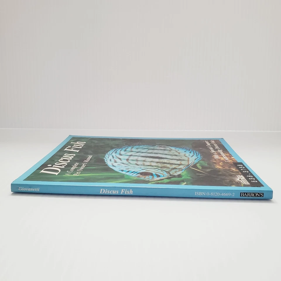 Discus Fish Book A Complete Pet Owner's Manual Vintage Photos Aquarium Barron's - Image 2 of 4