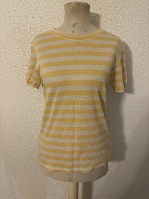 Marc O'Polo Damen T-Shirt Kurzarm, Baumwolle, Größe M
