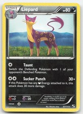 Liepard 67/114 Black and White Pokemon TCG HP