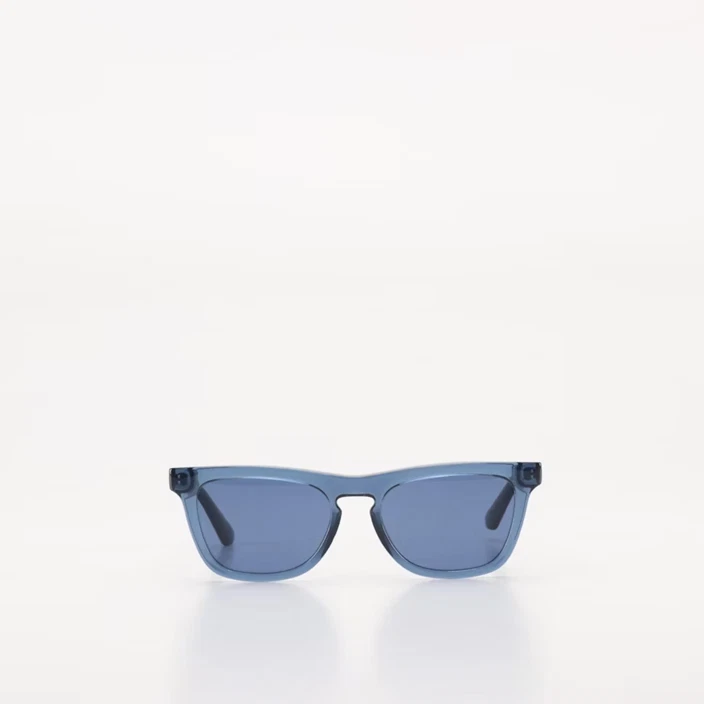 Óculos de sol Calvin Klein CK23535S azul armação quadrada com estojo 53mm autêntico com etiquetas - Imagem 2 de 4