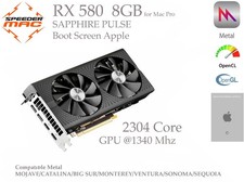  AMD RADEON RX 580 8GB Sapphire Pulse  APPLE BootScreen for Mac Pro 4.1 5.1