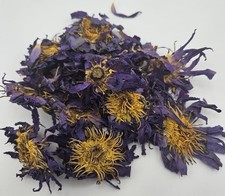 Blue Lotus Flowers Whole Nymphaea Caerulea Organic Sri Lanka 2 oz. - 1 kg.