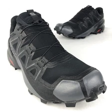 Salomon Speedcross GTX Black Hiking Shoes Men’s Size 11 EUC Waterproof Lace Up
