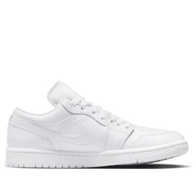 Air Jordan 1 Low Triple White 2022 DV0990-111 Sneaker Damen Schuhe Weiß Neu OVP