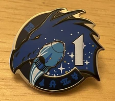 SpaceX Dragon Crew 1 Hat/Lapel Pin, NASA Space Flight Awareness, SpX ISS Mission
