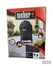 Genuine Weber Premium 22 inch Charcoal Grill Black Cover 7150WEB