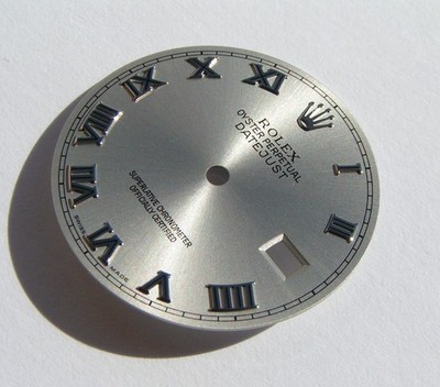 Rolex Datejust 36 116234 Zifferblatt römisch silberfarbend 530293 Dial I287