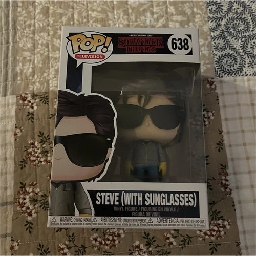Funko Pop! Vinyl Stranger Things Steve (with Sunglasses) #638 Television Figure