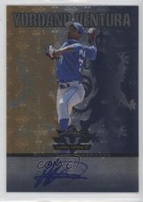 2011 Leaf Valiant Blue 1/99 Yordano Ventura #VA-YV1 Auto 0p8