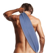 Double Sided Exfoliating Back Scrubber with Handles Shower Back Scrubber Washer
