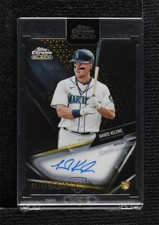 2021 Topps Chrome Black Gold Refractor 39/50 Jarred Kelenic #CBA-JK Auto 0q3g