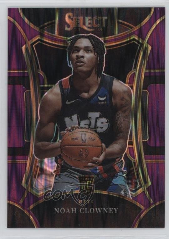 2023 Panini Select Mezzanine Level Purple Flash Prizm 102/175 Noah Clowney 0a3b