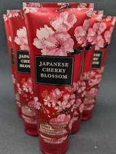 Qty (6) Bath & Body Works JAPANESE CHERRY BLOSSOM Body Cream