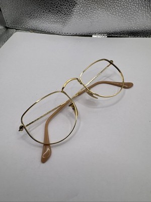 Ray Ban RB3958V 3086 Elon Gold Metal Unisex Eyeglasses Frame 50[]20 145 New