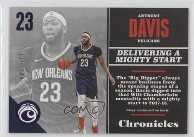 2017-18 Panini Chronicles Purple 139/149 Anthony Davis #15 0d94