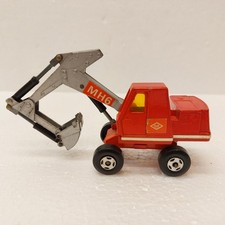 x-97783	Matchbox Kingsize Bagger MH6 Hydraulic Excavator O&K mit Gebrauchsspuren