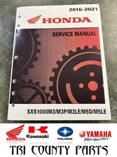 2016-2021 Honda Pioneer 1000 SXS1000 M3 M5 Service Manual Genuine OEM 61HL405