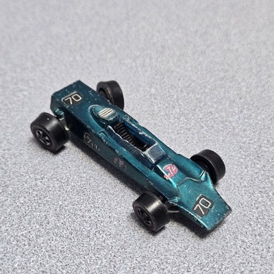 1969 Hot Wheels Redline Lotus Turbine Hong Kong  Blue with Black Interior
