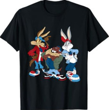 Looney Tunes Wiley Bugs Taz Characters T-Shirts and Tees for Men and Women