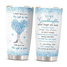 Granddaughter Gifts From Grandma Grandpa, Granddaughter 20 Ounces granddaughter