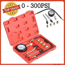 Engine Cylinder Compression Gauge Tester Kit Gas Engine Diagnostic Testing Tool