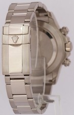 Rolex Daytona Cosmograph BLACK RACING Red 18K White Gold Oyster Watch 116509 6