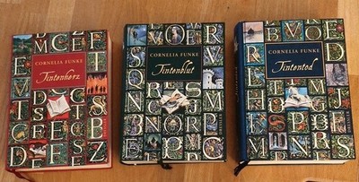 Cornelia Funke *TRIOLOGIE* Tintenherz - Tintenblut - Tintentod ''*** Sehr gut***