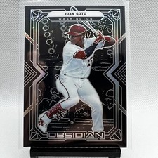 Juan Soto 2022 Chronicles Obsidian Baseball - #32 - Washington Nationals