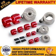 Braided Stainless Steel Hose Sleeving Kit Vacuum Line Fuel Line Radiator Heater Braided Stainless Steel Hose Sleeving Kit Vacuum Line Fuel Line Radiator Heater