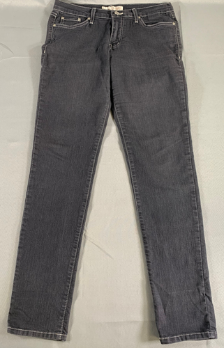 Flying Monkey Gray Skinny Jeans Size 9 Stretch Mid Rise USA Made Classic Fit
