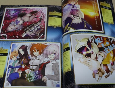 Type-Moon Fate Grand Order FGO MEMORIAL ART BOOK 1st-5th Set